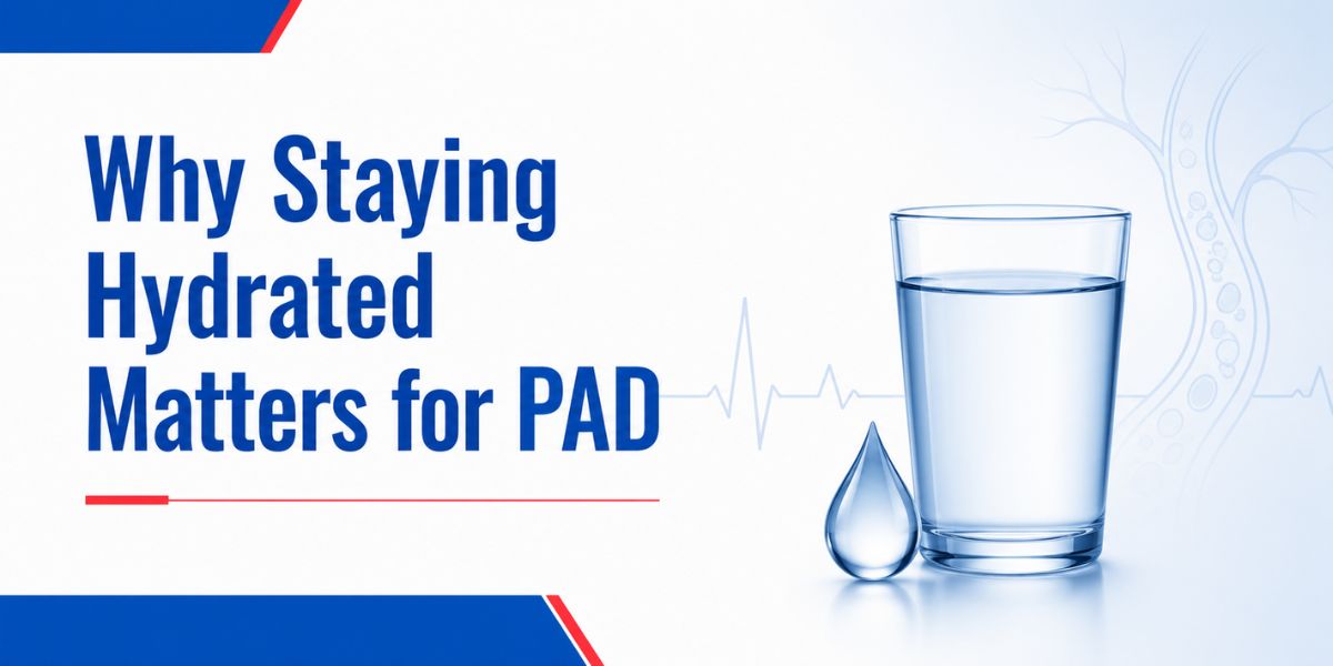 Why Staying Hydrated Matters For PAD