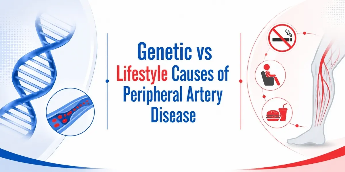 Genetic vs Lifestyle Causes Of Peripheral Artery Disease