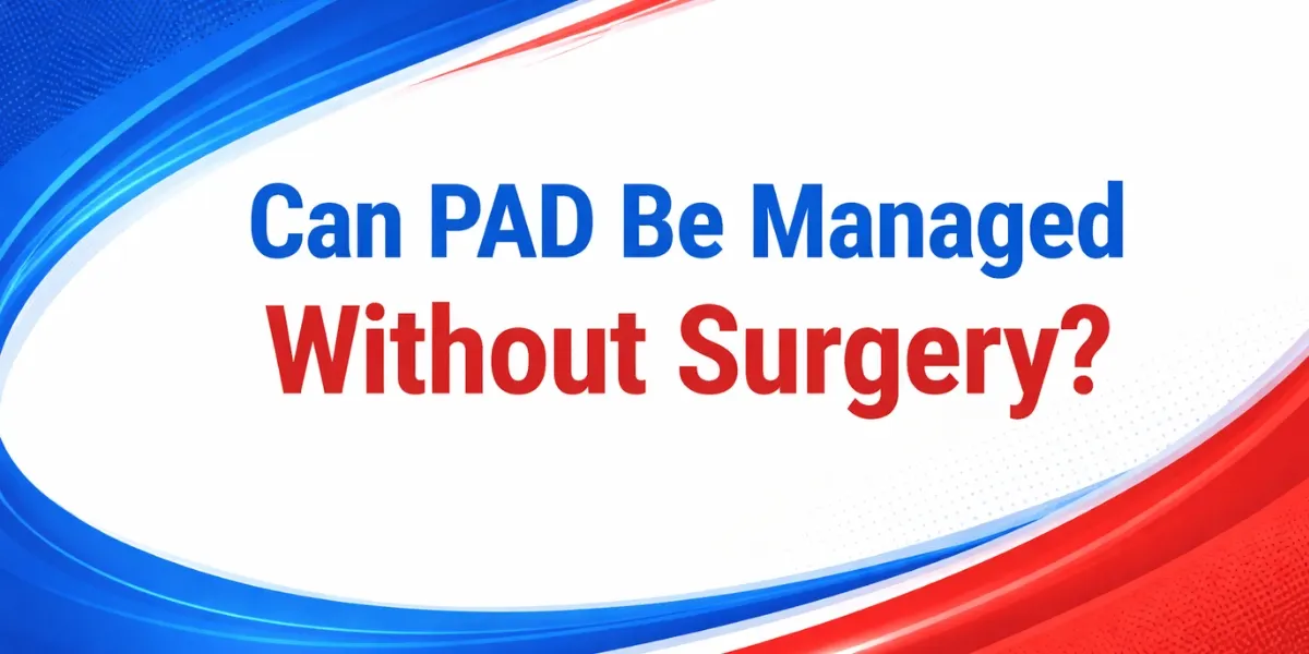 Can PAD Be Managed Without Surgery?